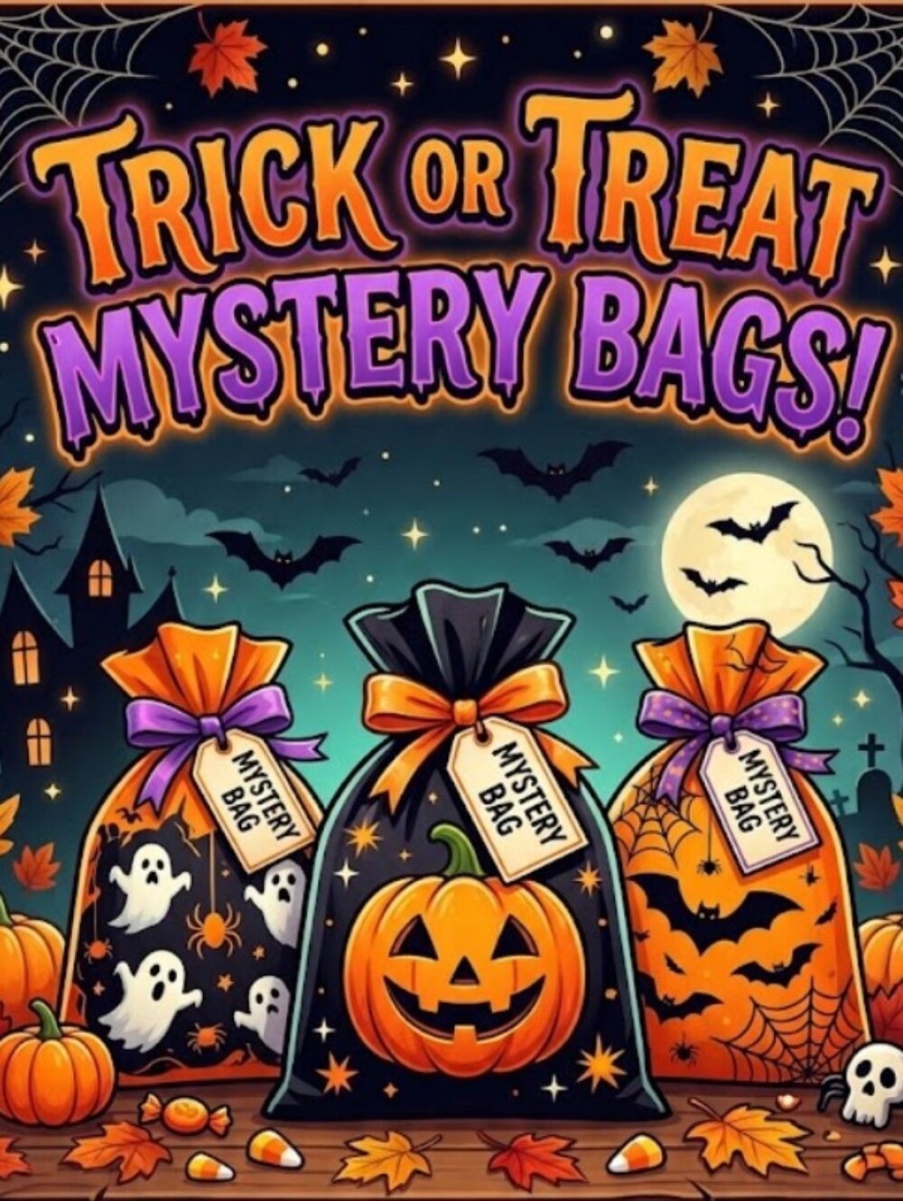 Trick Or Treat Mystery Bag